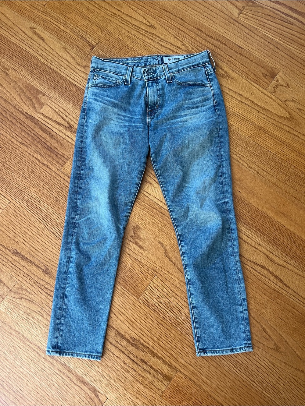 Ag Adriano Goldschmied Women's Ex Boyfriend Slim whiskered Jeans 25r